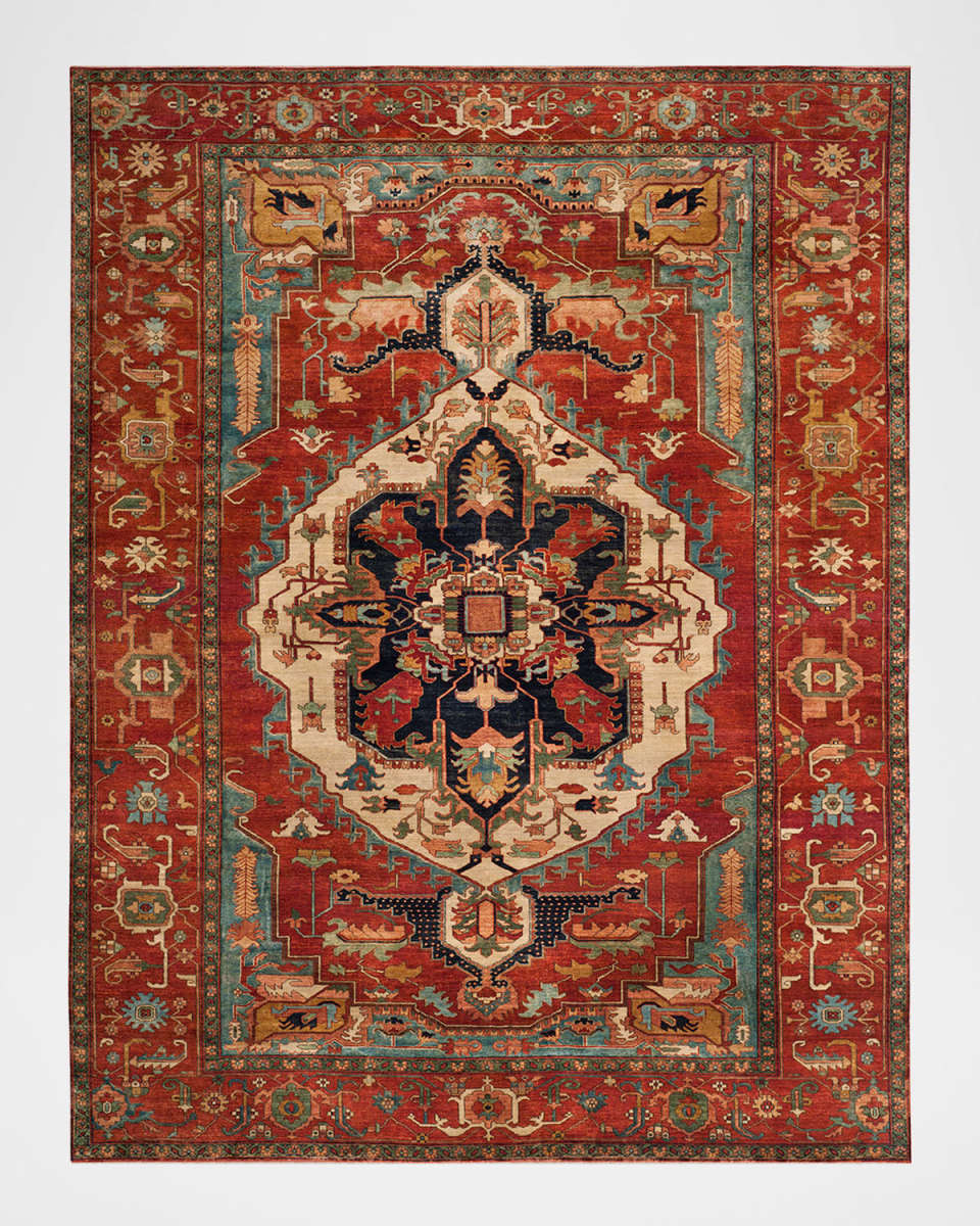 Gawsworth Hand-Knotted Rug, 9' x 12'